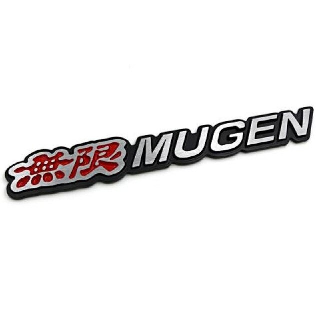 Emblem/ Logo Mugen Murah Barang Berkualitas Merah Honda
