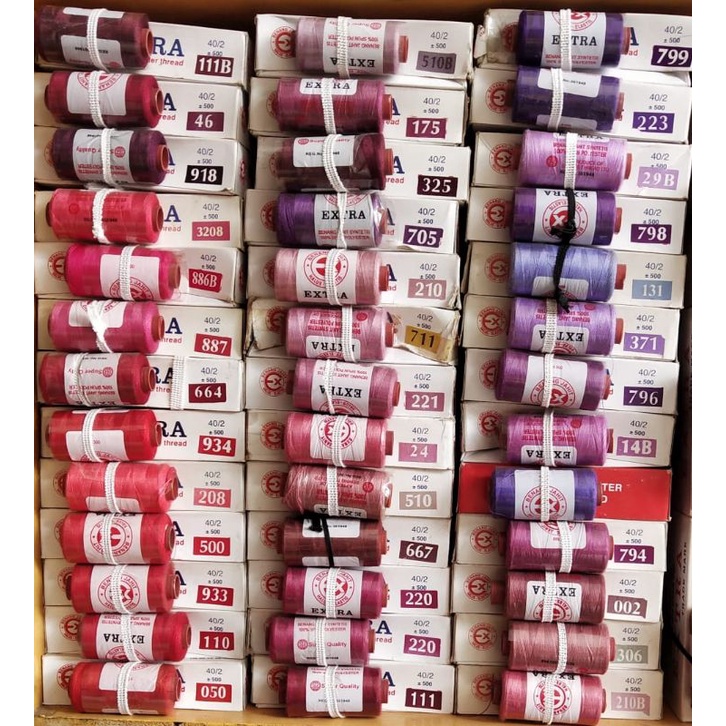Benang extra 500 yard dijamin 100% original