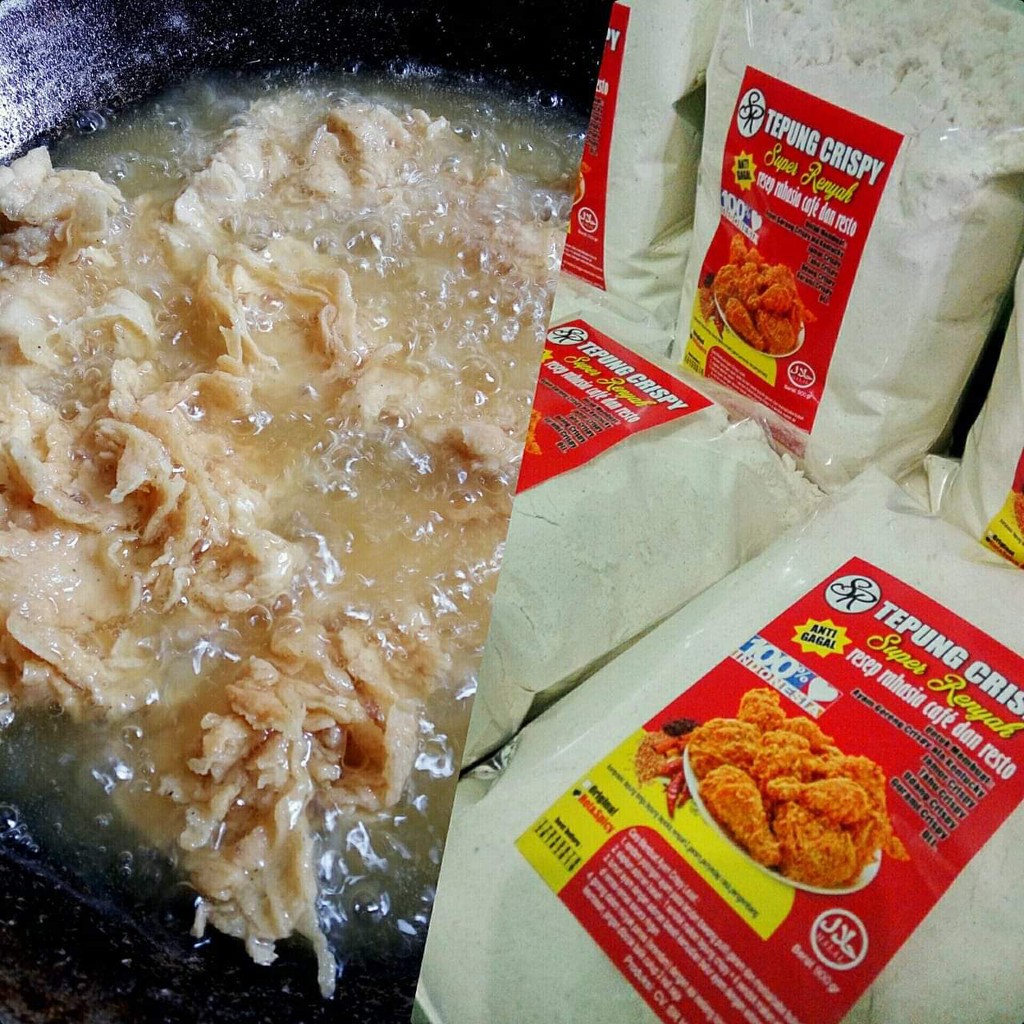 Tepung Ayam Crispy Tepung Krispy Tepung Ayam Geprek Tepung Kentucky Tepung Kfc 900gr