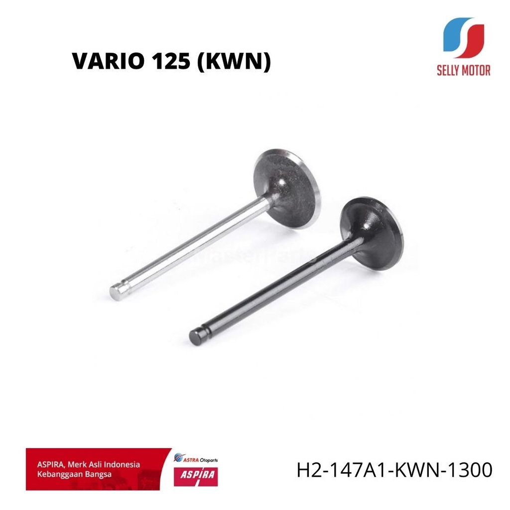 KLEP SET ASPIRA VARIO 125 (KWN)