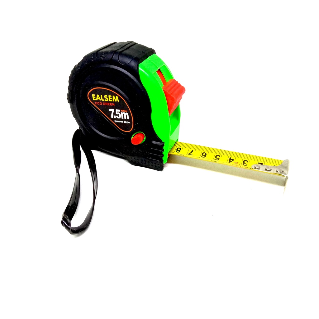 Meteran 7.5M Tukang Bangunan Roll 7.5 Meter 7.5 M Measuring Tape Rol M