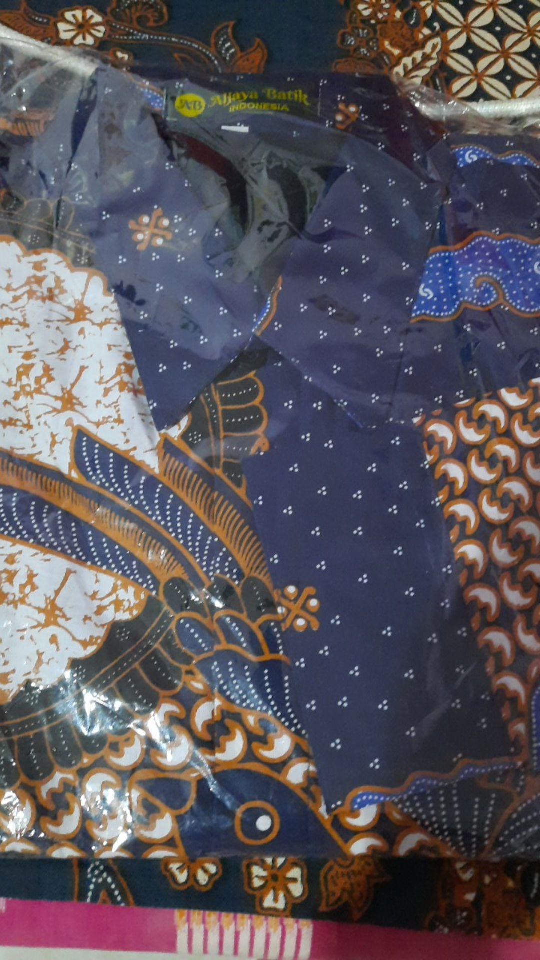 Peksi Langit Kemeja Batik Pria Lengan Panjang Full Furing By Aljaya Batik