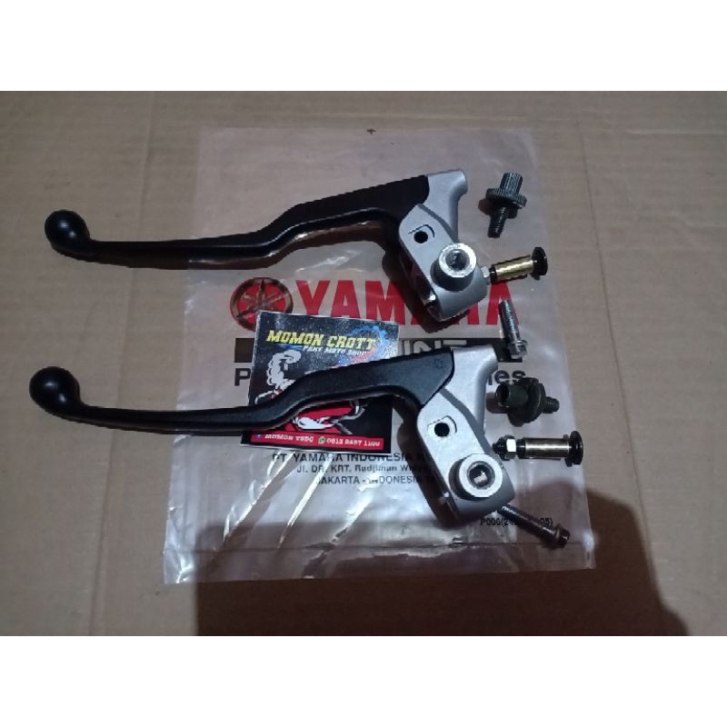 Limited edition handle kopling R25 set warna hitam original lospack PNP RX king Scorpio Vixion CBR