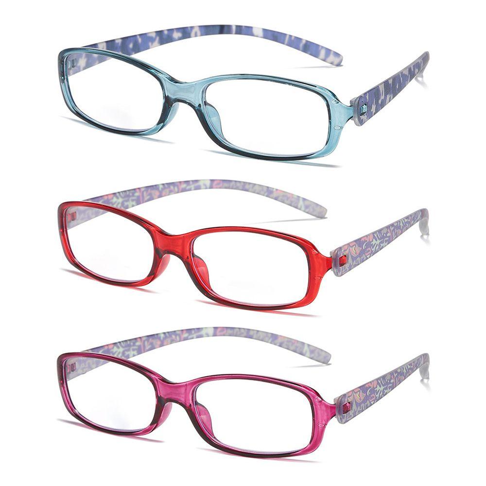 Mxbeauty Presbyopia Kacamata Wanita Vision Care Mengemudi Bingkai Persegi Hyperopia Eyewear