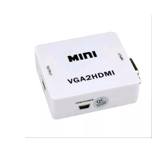 Converter VGA To HDMI With Audio Mini