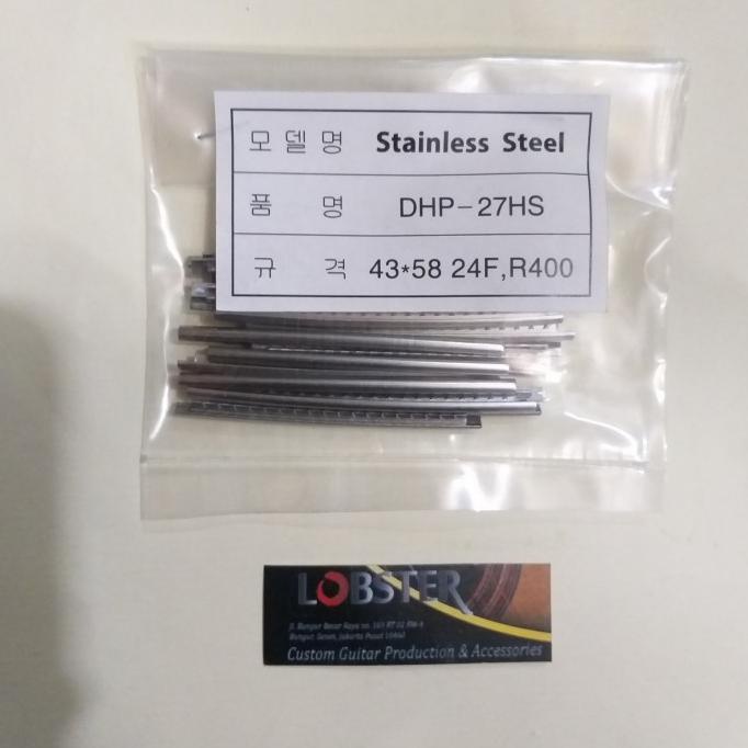 fret Stainless Steell fret Wire Premium 24 fret. 27 HS Not fret Jescar