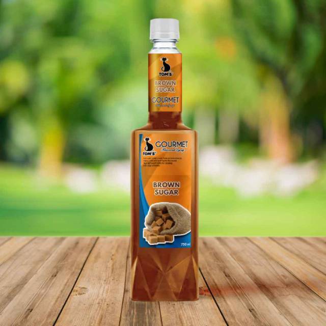 

TOM'S Gourmet Syrup 750ml - Brown Sugar