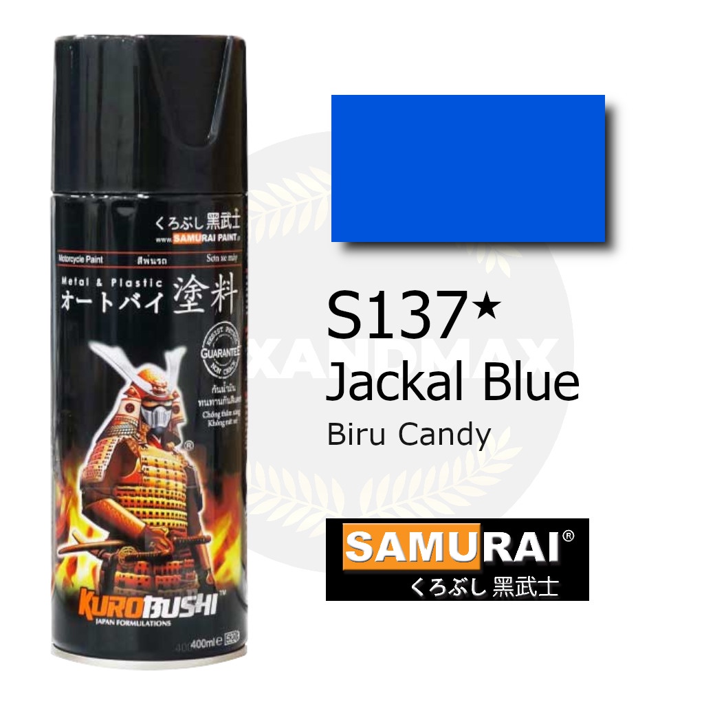 Samurai Paint Jackal Blue Candy S137  400 ml - Cat Semprot