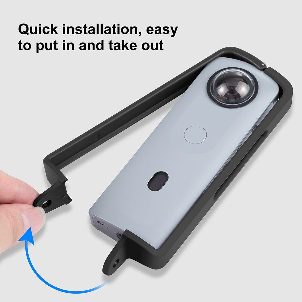 POPULAR Populer Bingkai Pelindung Fotografi Profesional Kamera Panorama Mounting Bracket Untuk Ricoh Theta SC2