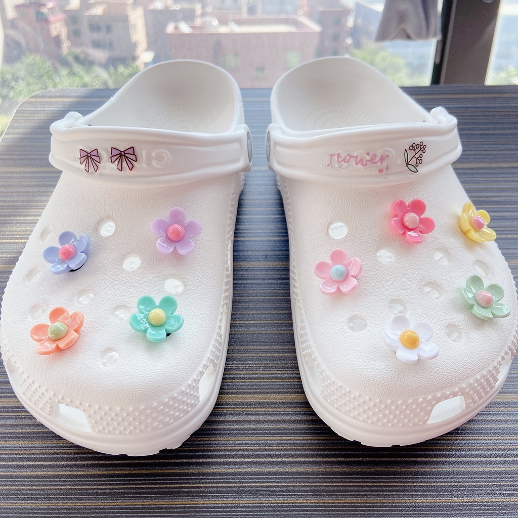 9 Pcs Aksesoris Crocs jibbitz Charm Button Untuk Sepatu Wanita