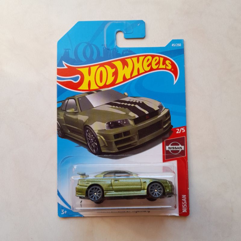 Hotwheels Nissan Skyline GTR R34