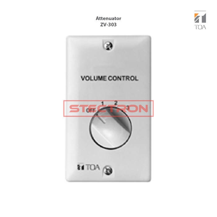 Attenuator 30W Toa Zv-303 (Volume Control)