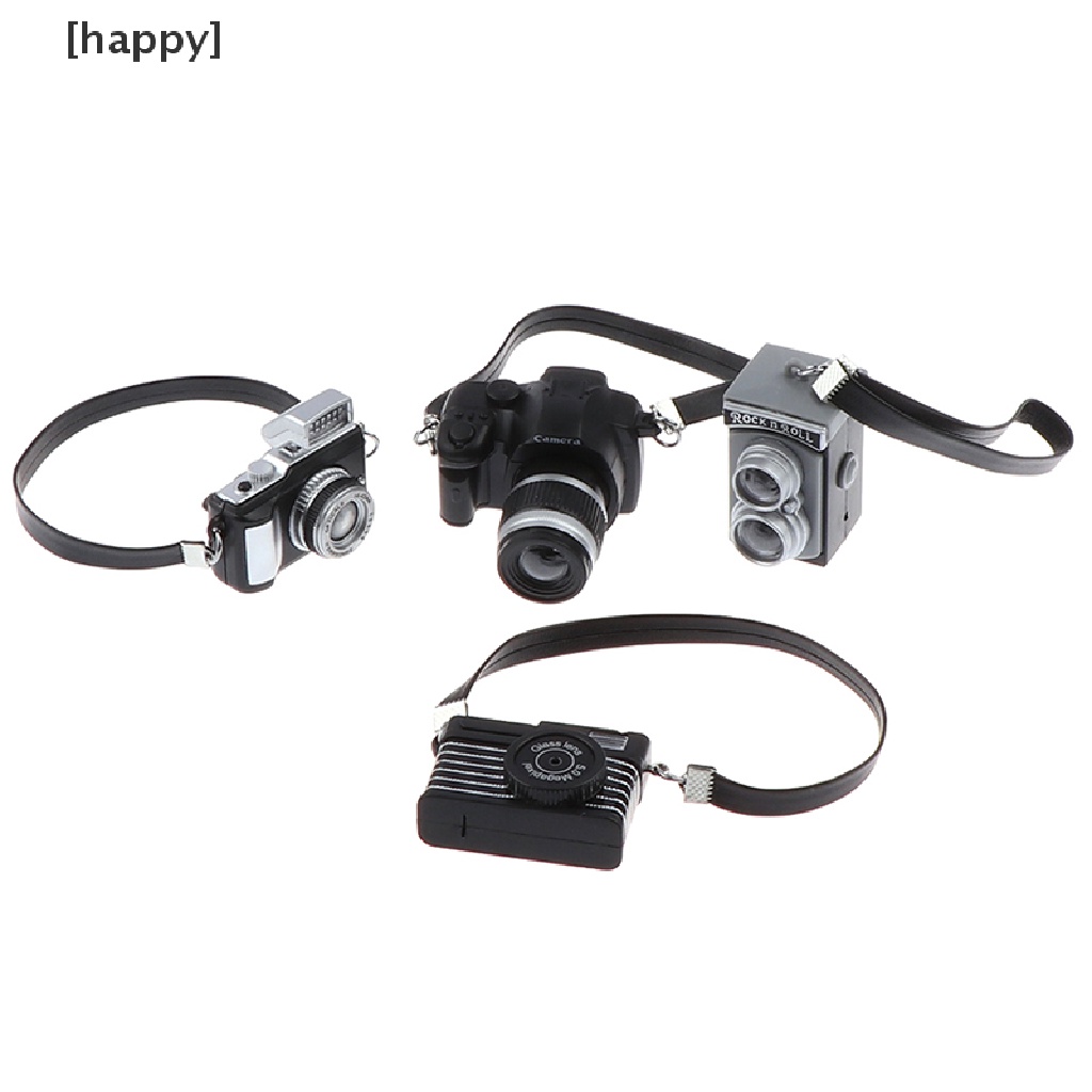 Ha 1pc Miniatur Kamera Slr Digital Untuk Aksesoris Rumah Boneka