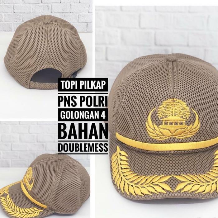 Pns | Topi Pilkap Pns Polri Gol 4