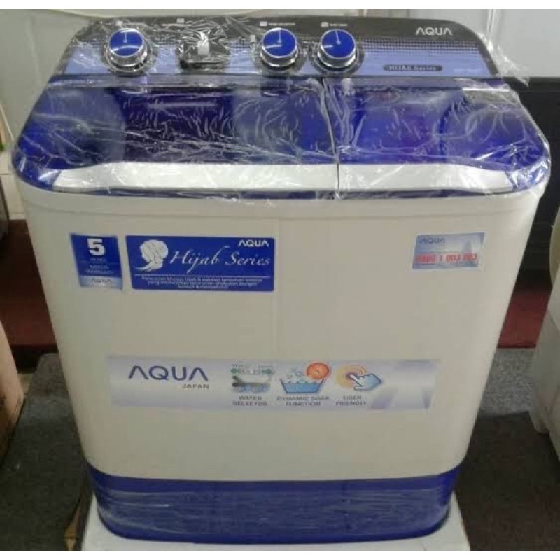 Mesin cuci Aqua 2 Tabung 8.8 Kg