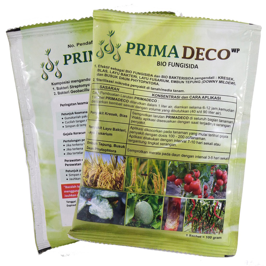 Bio Fungisida Prima Deco 100gram