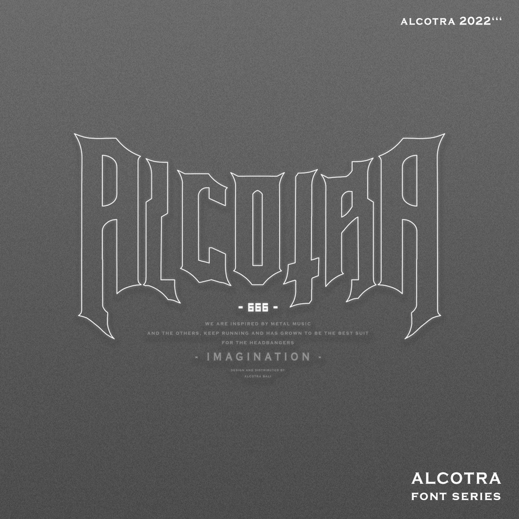 TS ALCO SKL // T-SHIRT ALCOTRA SKULL FONT