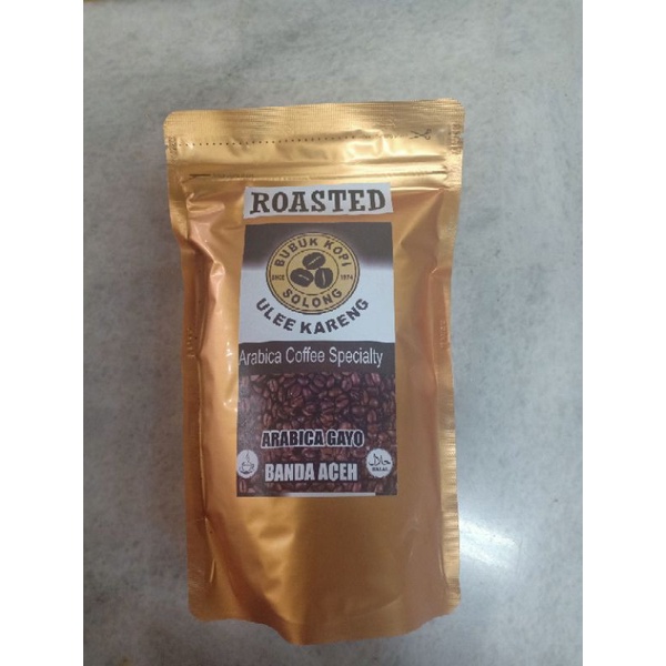 

Kopi ROASTER Biji SOLONG Asli Arabica Speciality Coffee 250gr