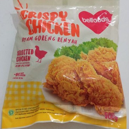 

BELFOODS Crispy Chicken Ayam Goreng Renyah 500 gram