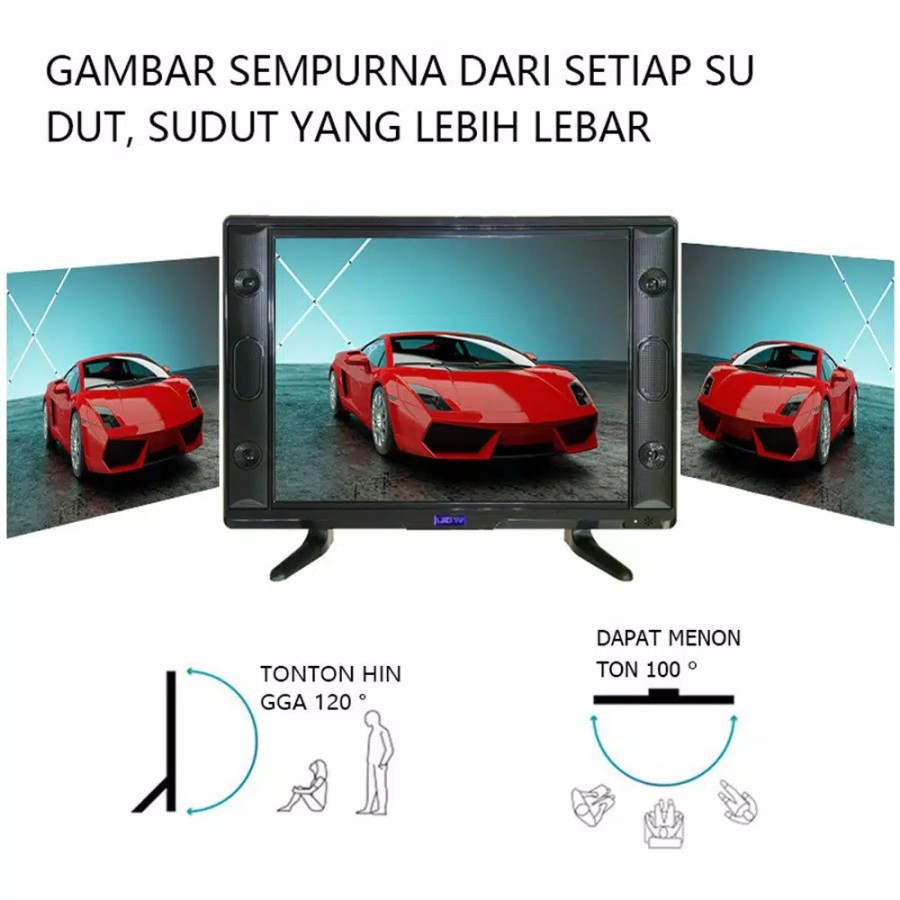 TV LED 19INCH MURAH ANIMAX USB MOVIE VGA HDMI MONITOR 19INCH CCTV AV 19 INCH