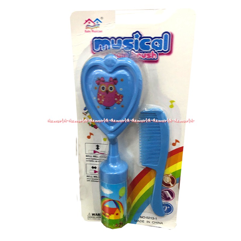 Baby Musican Musical Hair Brush for Sisir Bayi Dengan Suara Musik Sisir Lembut Comb