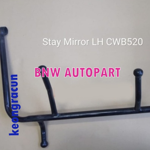 Gagang spion kiri/tangkai spion.NISSAN CWB 520