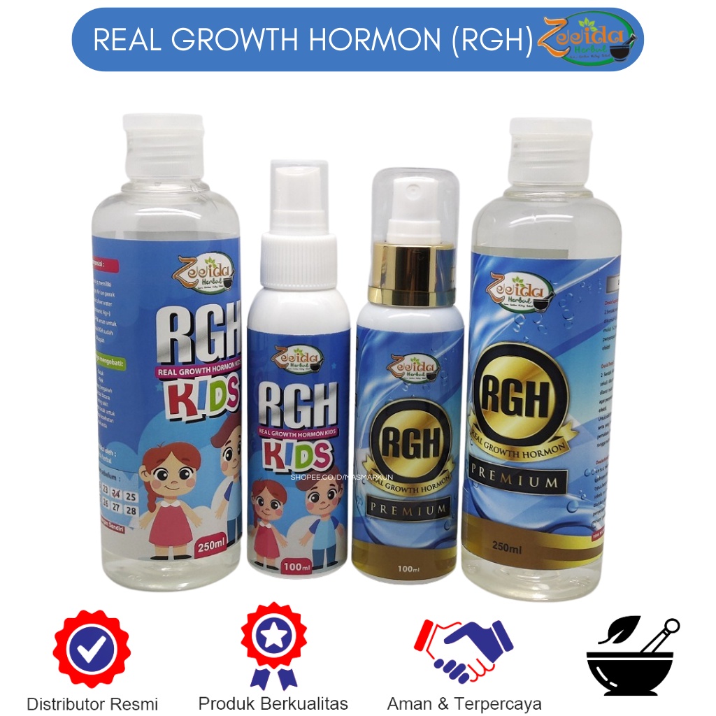 Real Growth Hormon RGH Zeeida Herbal