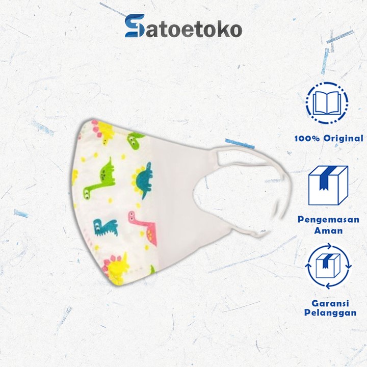MASKER ANAK ORLEE DUCKBILL DINO