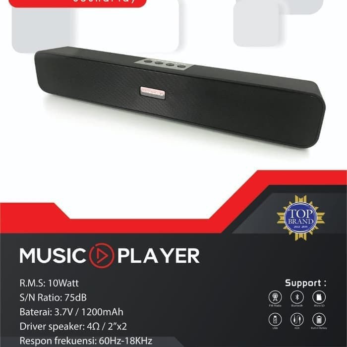 Speaker Bluetooth Simbadda CST 350N Portable Soundbar