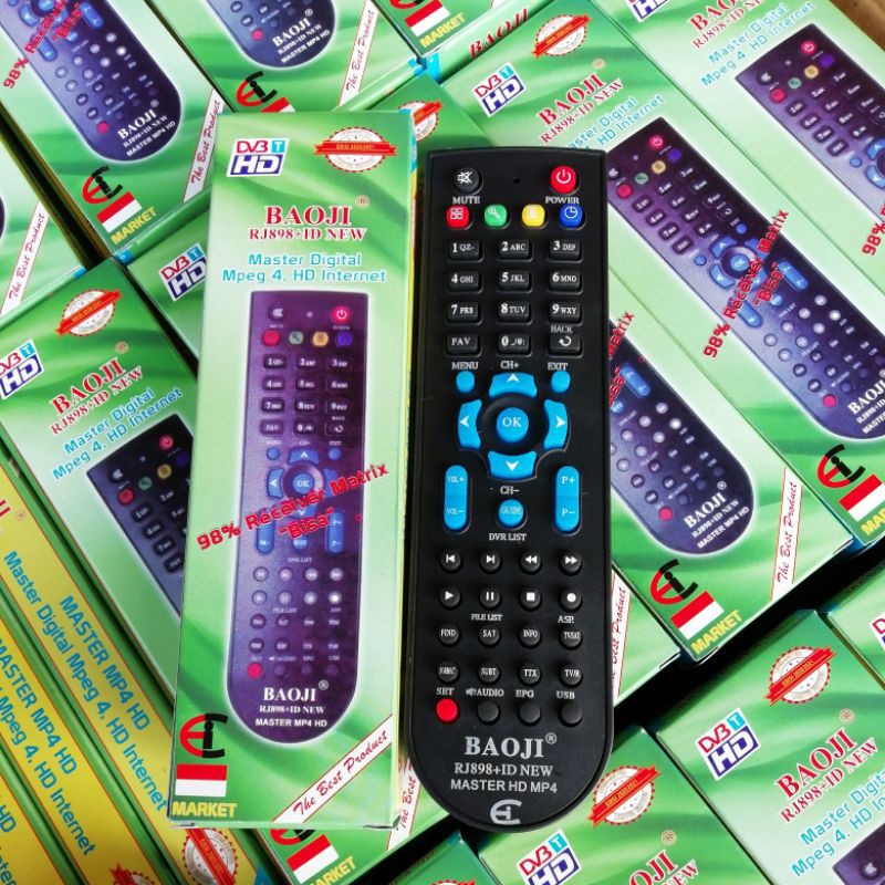 REMOT MASTER MP4 HD RJ898+ID RECEIVER PARABOLA