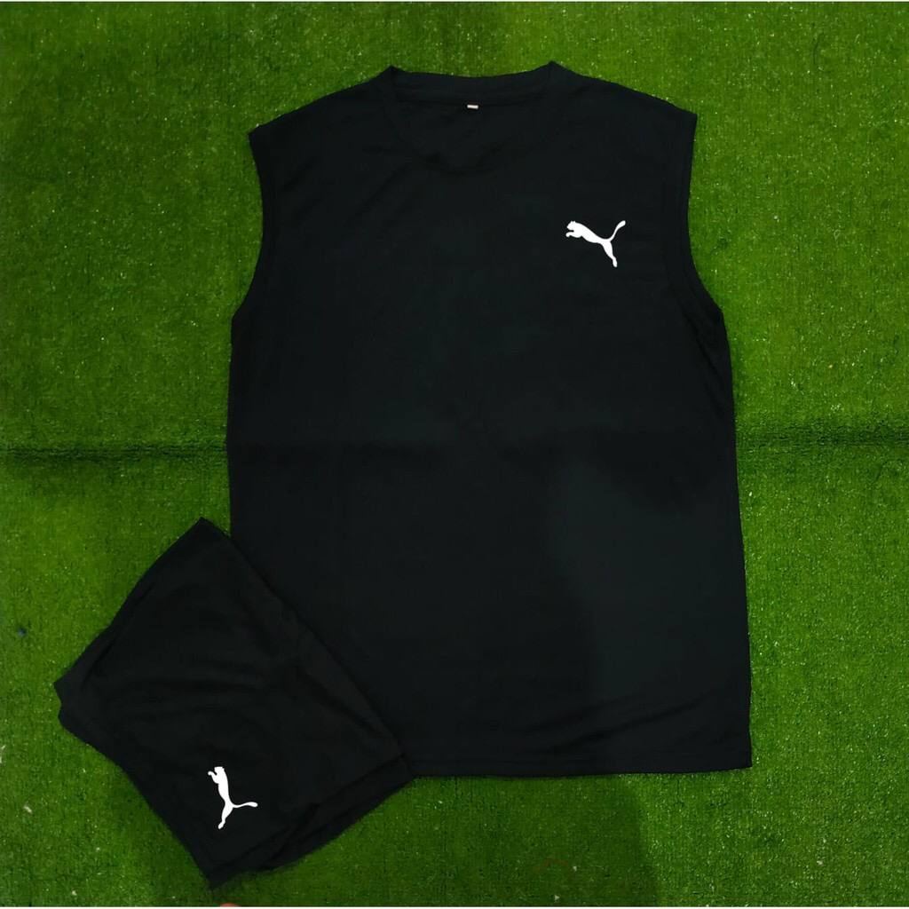 setelan singlet sport running gym badminton /setelan dewasa/unisex/ PMA