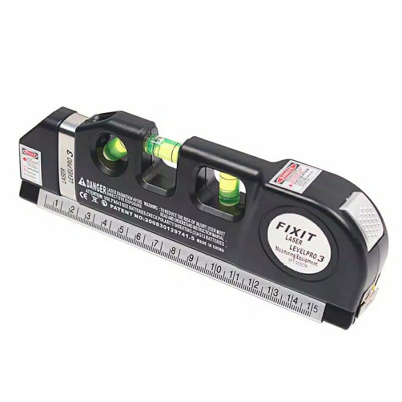 

[arkhan864] - Penggaris Laser Horizontal Vertical 250CM + Waterpass