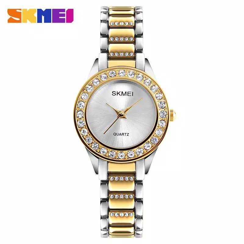 Jam Tangan Wanita Analog Skmei 1262 Water Resistant 30 m