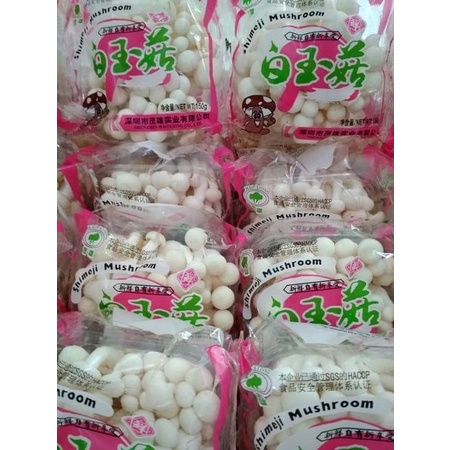 

Jamur shimeji putih / shimeji mushroom 100gr