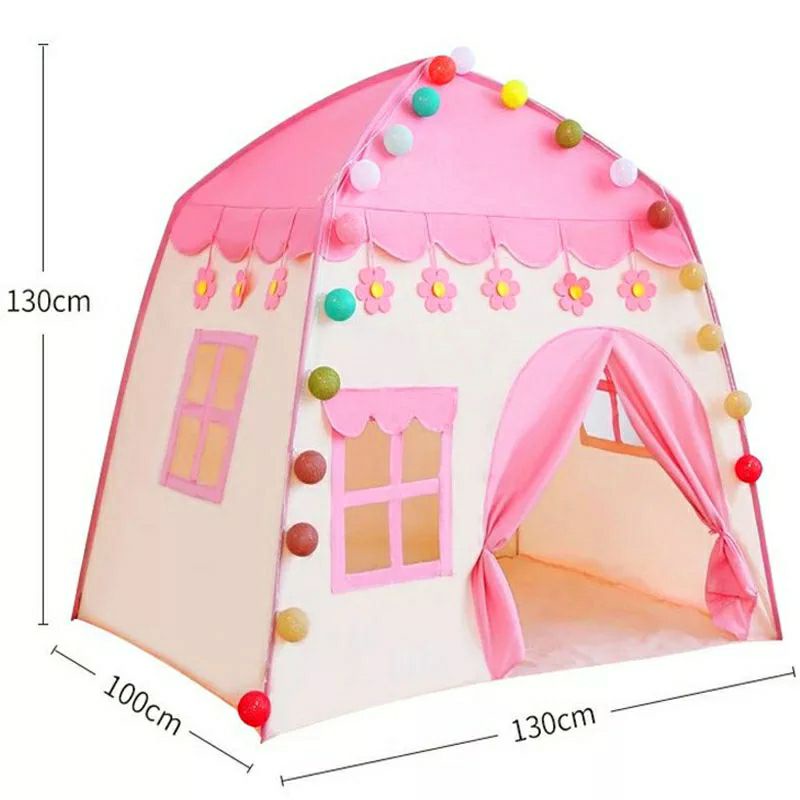 Tenda Anak Rumah Castle Playhouse New Jumbo 130x130x100