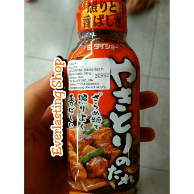 

DAISHO Yakitori Sauce ( Japanese Saus Ingredients Bumbu Masakan )