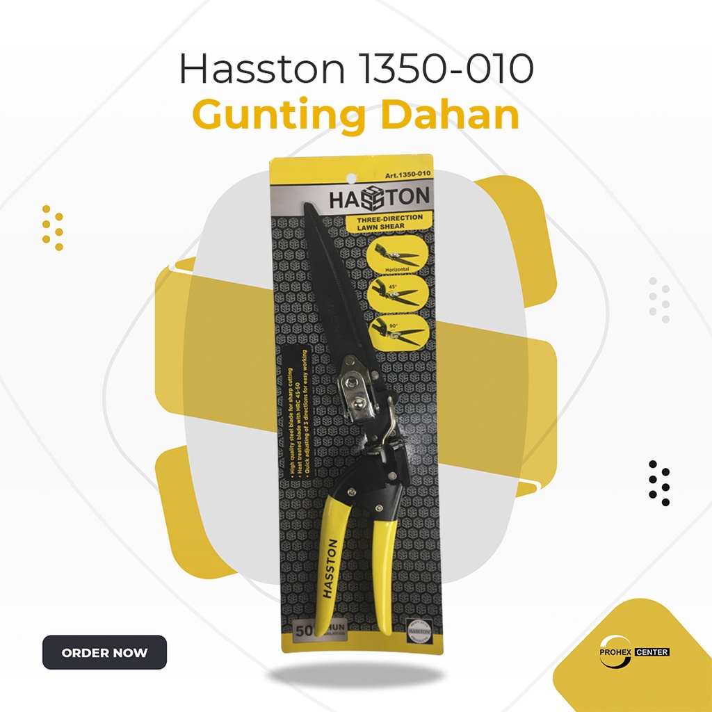 GUNTING RUMPUT Taman Tanaman 3POSISI Sabotan 3 Fungsi Posisi - HASSTON PROHEX 1350-010