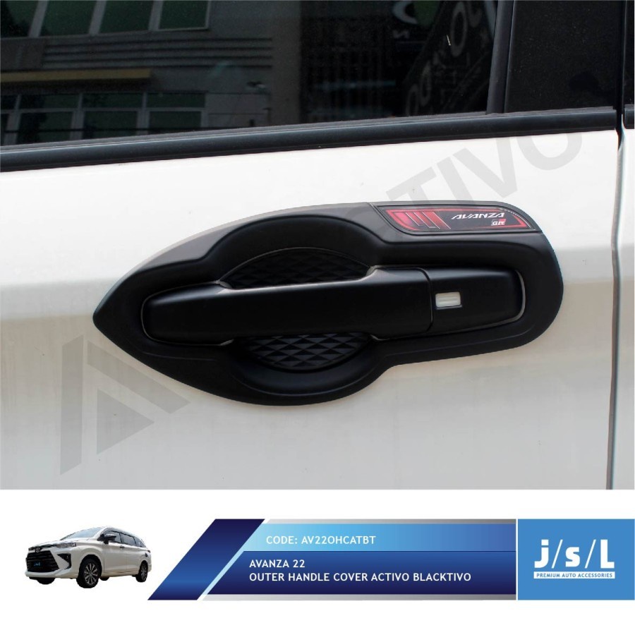 OUTER HANDLE ALL NEW XENIA 2022 HITAM CHROME ACTIVO