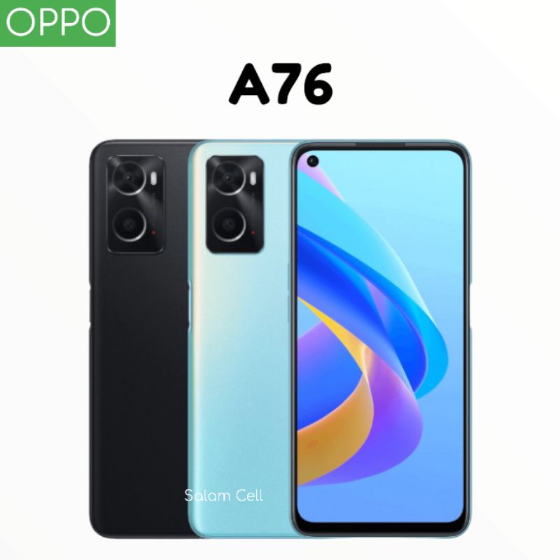 OPPO A76 6+5gb/128gb SuperVOOC 33W Charge Super Cepat Baterai 5.000mAh Original Garansi Resmi