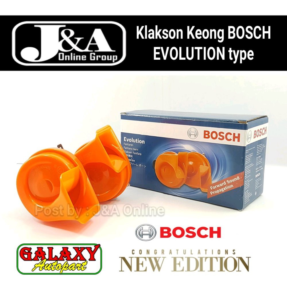 Klakson Keong Bosch Evolution