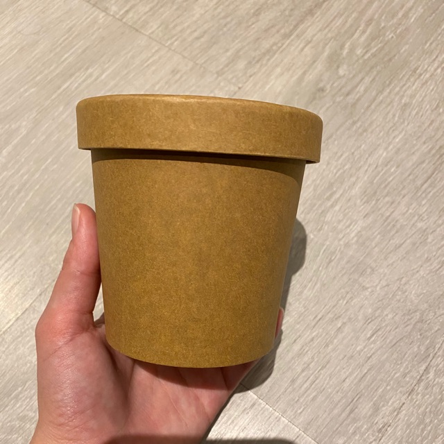 

Brown kraft paper bowl food grade 12oz