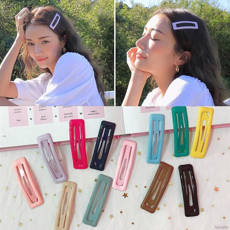 ✨felicelife✨Lovely Printing  Side Clip BB Clips Hairpins Hair Accessories