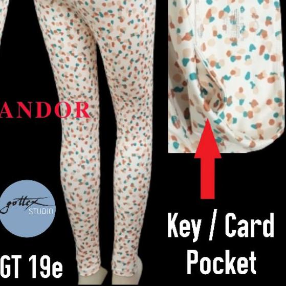 GTLG19 - HIGH WAIST LEGGING FULL By Gottex