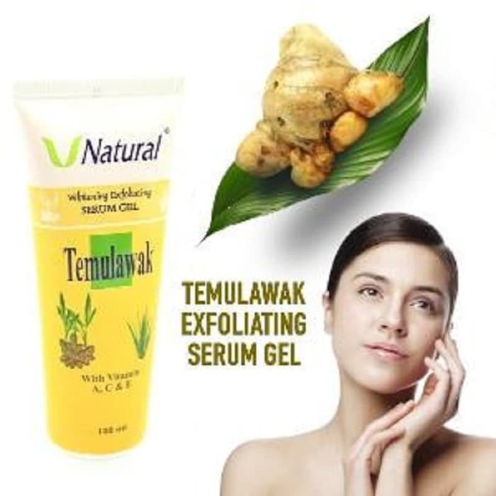 ✨ AKU MURAH ✨Peeling Gel Temulawak V Natural Original / BPOM Resmi