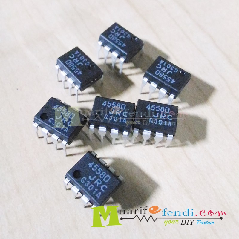 IC dual Opamp JRC4558 4558