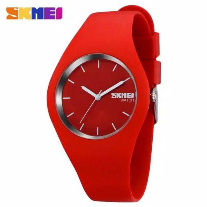 SKMEI JAM TANGAN WANITA ORIGINAL ANTI AIR 30M 9068 MERAH