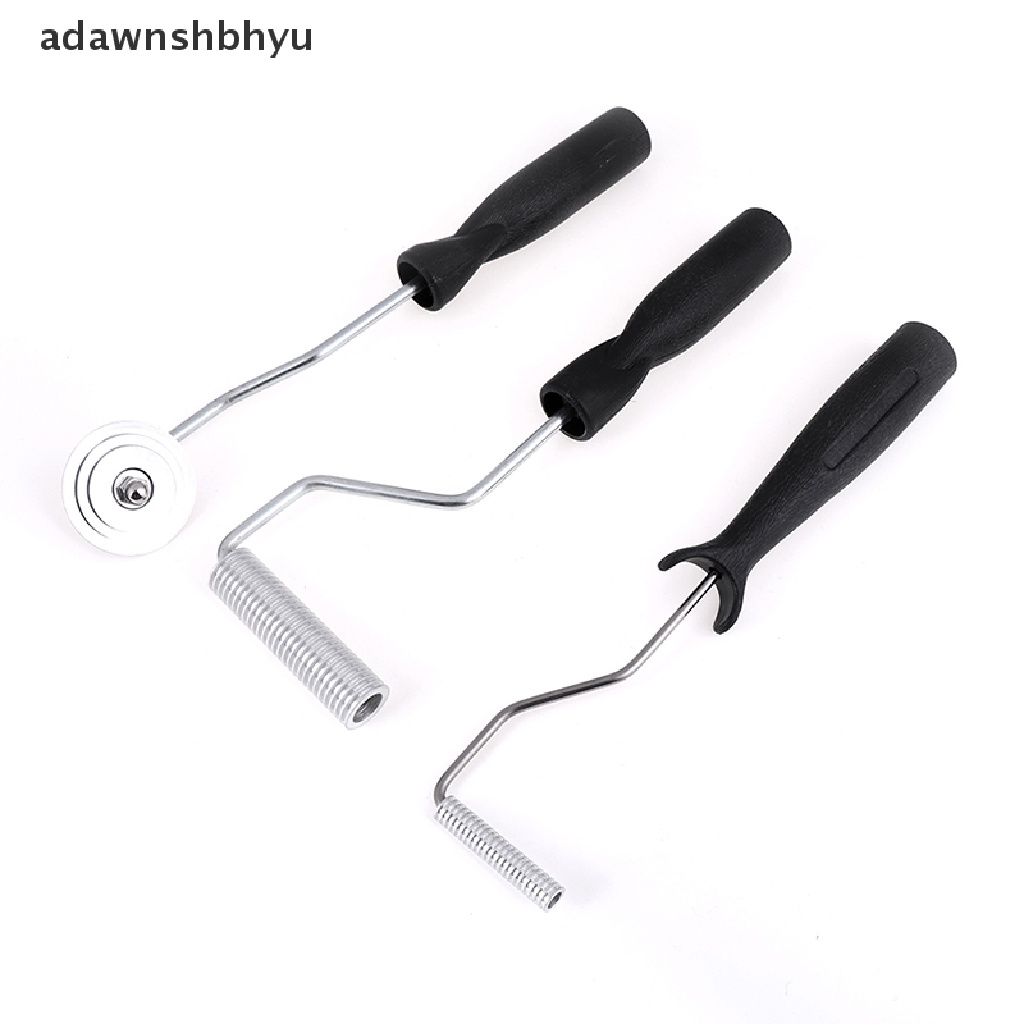 Adawnshbhyu 3Pcs /set fiberglass bubble paddle laminating roller kit Untuk resin Cetakan frp