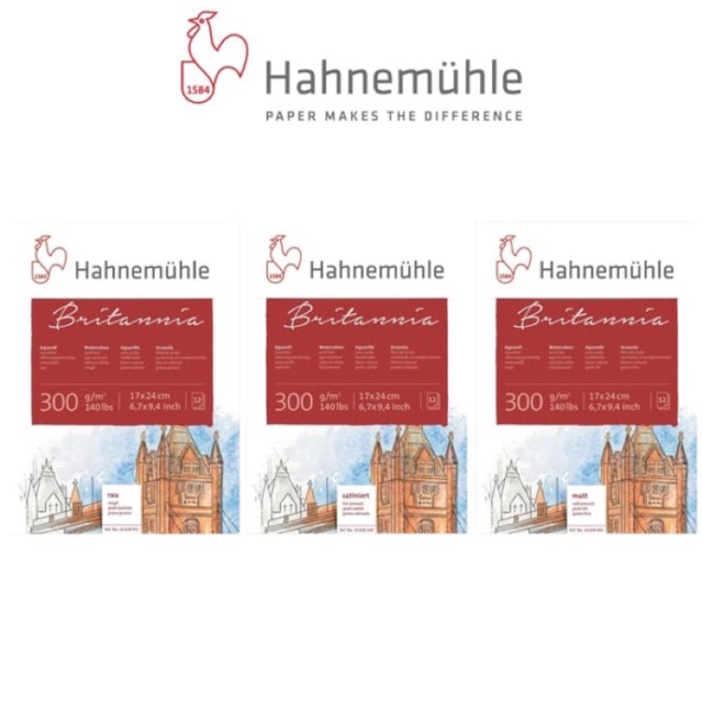 

Hahnemuhle Britannia Watercolor Paper Block