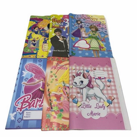 ( Pak 25 Lembar ) OBRAL SAMPUL BUKU TULIS A5 KWARTO -  PAPER BOOK COVER / BANYAK PILIHAN KARAKTER / BEN10 MARIE THE CAT ANGRY BIRDS PRINCESS BARBIE