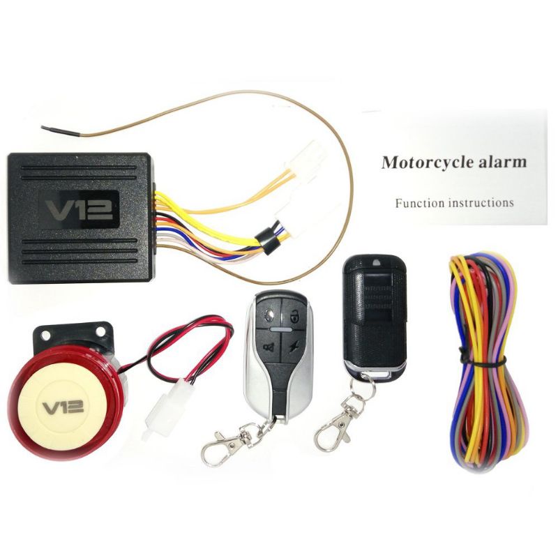 Remote alarm motor v12 + relay